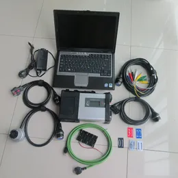 MB Star C5 Compact SD C5 narzędzie z oprogramowaniem V06/2022 HDD SSD w laptopie D630 dla MB Car and Truck Automotive Diagnostic Scanner