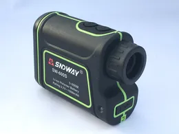 Freeshipping 600m Ręczny Miernik Monokularowy Laserowy Laserowy Rangefinder Golf Odległość Miernik Polowanie Teleskop Range Laser Finder Meter Outdoor