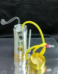 도매 무료 배송 - 스테인레스 스틸은 원산지 Hookah / 유리 봉, 알코올 램프, 15.5CM * 5.8CM, 높이 14cm, 선물 acc 수 있습니다