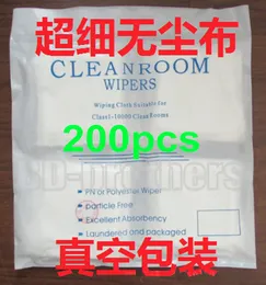 200pcs/bag 9 x 9cm Cleanroom Wipers Cleaning Cloth Wipes Paper Stencil Wping Paper