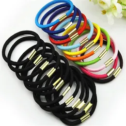 SALE! Black and Candy Colored Hair Holders Elasticity Rubber Hairband Tie for Girl Women / Hair Accessories 200 PCS