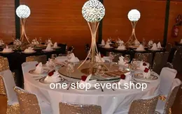 Centrotavola per decorazione per matrimoni Centrotavola di nozze di cristallo ciotola di fiori per decorazioni per feste