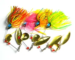 Hengjia 20 Sztuk Przynęty Spinner Przynęty Wędkarskie Przynęty Gumowe Jig Spoons Swimbaits Hard Metal Lure Silne Haczyki (SB003)