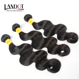 Unprocessed Malaysian Virgin Hair Body Wave 100% Human Hair Weaves 4 Bundles Natural Color SOFT THICK TANGLE FREE Malaysian Hair Extensions