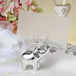 24pcs Elephant Place Card Holders Party Favors, Bröllop Favoriter Korthållare, Party Supplies, Holiday Decoration Presenter