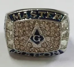 Hot crazy amazing blue lodge masonic championship ring with velvt ring box and free express shipping