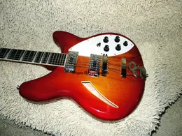 Gitara Factory Najnowsze 6 strun 325 330 Cherry Electric Gitara z Chin Darmowa wysyłka