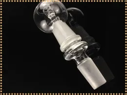 Wasserpfeifen-Ölbohrinsel 14,5 18,8 Glas männlich-männlich Adapterkuppel und Nagelset für Glasbong-Rigs