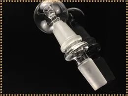 Hookahs oil rig 14.5 18.8 glas male -male 어댑터 돔 및 유리 봉 굴착 장치 용 네일 세트