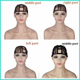 Nunify Ventilating Swiss Lace U Part Wig Cap For Making Wigs With  Adjustable Strap Free Size Black Hair Nets 1Pcs/Lot Wave Caps