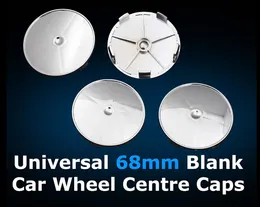 5PCS 68mm Hjulcentrum Center Caps Central Hub Universal Blank Hubcaps för bilar