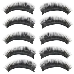 Wholesale-Deliacte 10 Pairs/lot Natural Long Thick Black False Eyelashes Charming Eye Lashes Makeup Jun5 Hot Selling