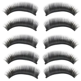 Hurtownie-DeliaCte 10 par / partia Naturalne Długie Grube Czarne Fałszywe Rzęsy Czarowne Eye Lashes Makeup Jun5 Hot Selling