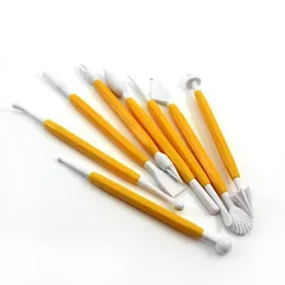 8pcs New Cake Decoration Supply Sculpture Pen Bake Baking Carving DIY Tool Kit #T701