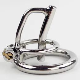sex massager2016 new Lock cage Male chastity with catheter birdlock male cages bound chastity device cage lock penis bondage