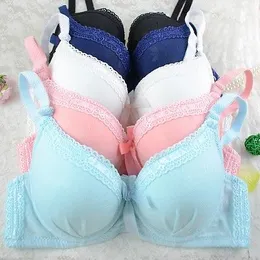 Wholesale-Sexy Women Embroidery Lace Lingerie Underwear Push-Up Padded Bra Set Brassiere