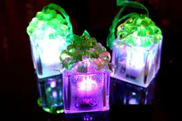 Vendite Mini Outdoor Bel colore che cambia LED decorativo regalo di Natale scatola notte luce # B591