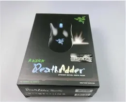 Nowy Razer Death Adder Mouse 3500DPI konkurencyjne gry optyczne mysz do gry Mysz komputerowa z pakowaniem detalicznym Bezpłatny ePacket