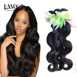 Virgin Brasilian Hair Body Wave 100% Remy Human Hair Weave Extensions Billiga Malaysiska Indiska Kambodjanska Mongoliska Peruanska Hair 3/4/5 Bundlar