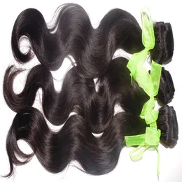 Prodotti per capelli non trattati 3 Bundles Maysian Human Human Wefts Body Natural Body Wave Capelli di capelli ondulati Trasporto veloce