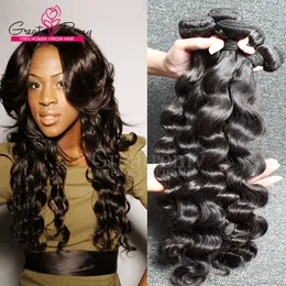 2 teile/los Brasilianische Lose Tiefe Welle Reines Haar Extensions Lose Lockige Haarwebart Menschliches haar Bundles Natürliche Schwarz Färbbar Remy haar