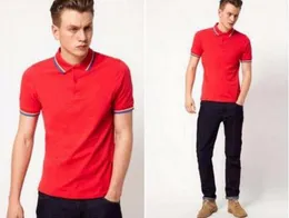 卸売 - 新しい男性のシャツ黙っている夏の男性女性カジュアルスタイルFR半袖コットンポーロスシャツ