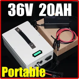 36V 20AH Lithium Battery ,multifunction 42V hand Portable RC Solar energy E-bike Electric Bicycle Scooter battery