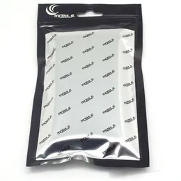 1500pcs / parti 20 * 11.5cm Retail Packaging Plastväska för Mobiltelefonväska Plastpolypaket för iPhone Samsungcellphone Case Cables