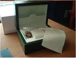 LUXURY Watches Box Wooden Boxes Gift Green Wooden Watch Box Men's Watches Box Original Wristwatch Box.