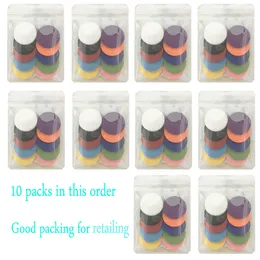 100 st 225mm Essential Oil Diffuser Locket Necklace Refill Pads Thwated Washable för arom diffusor NeckacereTail Bags6086865