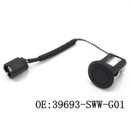 1pair PDC sensores de estacionamento 39693SWWG01 Para Honda CR-V preto Sensor ultra-som para CR-V 2007-2012 Auto Sensor 39693-SWW-G01 Car reverso