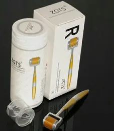 Zgts Luxury 192 Zgts Titainium Aloy Micro Needle Derma Roller مع 192 Needles Free Dropship