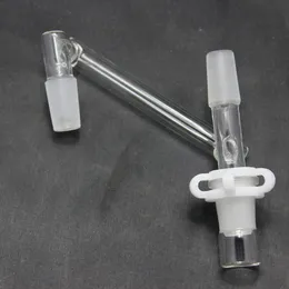 Zwei Gelenkgröße Glas Dropdown -Reclaimer erhöhte Komfort und Bequemlichkeit passt zu Glasbongs Wasserleitungen Aschokatcher kommen mit Keck