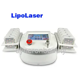 650nm lipolaser cellulite reduce fat burning lipo laser slimming machine 160MW