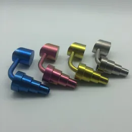 ベラッキー調整可能6IN1チタンネイルオス女性10mm 14mm 18mm/19mm gr2ドメレスチタンネイルオイルリグガラスボンパイプ用