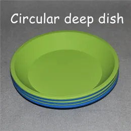 silicon deep dish round silicone pan 8 non stick silicone container concentrate oil bho round silicone pan free dhl