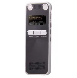 VM103 Professional 8GB LCD gravador de voz digital com vor mp3 player (preto) frete grátis