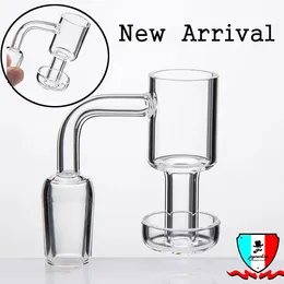 Terp Vacuum Quartz Vacuum Banger Domeless Nail Accessori per fumatori con giunto lucidato maschio/femmina Hanno 6 dimensioni per pipa ad acqua in vetro