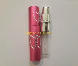 Kostenloser Versand Heißer Verkauf Dual Lover Star 5ML Nachfüllbare Parfüm Leere Flasche Spray Zerstäuber, 500 teile/los