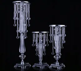70cm tall, Hot Crystal wedding centerpiece flower stand for table or floor decoration with high quality