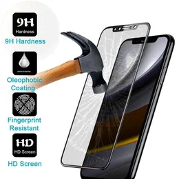 För iPhone X 8 Glansigt kolfiberhärdat glas 3D 9H Curve Edge Screen Protective Film för iPhone 7 7 Plus 6 5