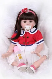 Silicone Vinyl Lifelike Girl Doll Reborn Baby Toddler With Clothes ...