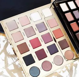 Högkvalitativa ögon Kosmetika Pro Eye Shadow Palette 20 Färg Amazonia Clay Matte Pressed Eyeshadow Powder Makeup Paletter Gratis E-Packet Ship