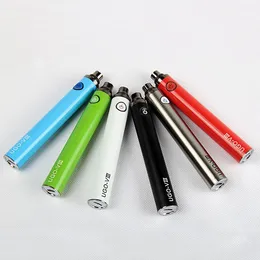 Authentic eGo Passthrough 1300 mAh UGO Bottom Charge E Cig Vape Pen Batteries with Micro USB Cable Chargers fit 510 Wax Cartridges