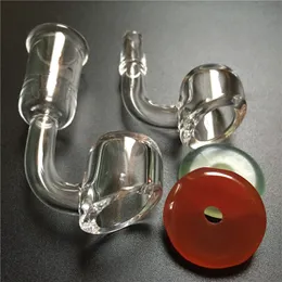 Nuovo quarzo Banger Carb Cap con 10mm 14mm 18mm maschio femmina quarzo Domeless Nail Natural Jade Ball Carb Caps per vetro