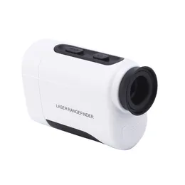 Freeshipping Nowy 600m 6x Handheld Monocular Telescope Laser Laser Laser Dystansowy Miernik Golf Polowanie Range Finder Kąt Wymierność