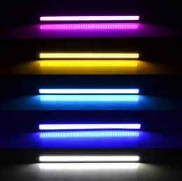 1ピース2016新しいアップデート超明るいLED昼間の走行ライトDC 12V 17cm 100％防水自動車DRL COB駆動フォグランプ