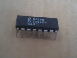 EL2386CN . EL2386 , VIDEO AMPLIFIER integrated IC , PDIP16 . dual in-line 16 pins dip plastic package . OP AMP Electronic Components