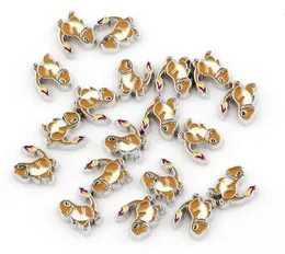 20PCS/lot Dinosaur Floating Locket Charms Fit For Glass Magnetic Memory Floating Locket Pendant Jewelrys Making