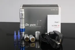In 24 uur verzending 5pcs / lot Derma Pen Dr.Pen Ultima A6 Auto Elektrische Micro Naald 2 Batterijen Oplaadbare Korea Dermapen DHL